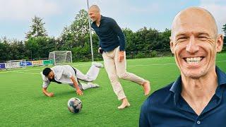 DE DRIBBEL VAN ROBBEN  TIKI TAKA TOUZANI