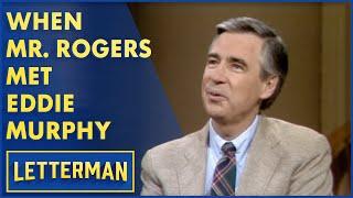 Mr. Rogers Talks About Meeting Eddie Murphy  Letterman