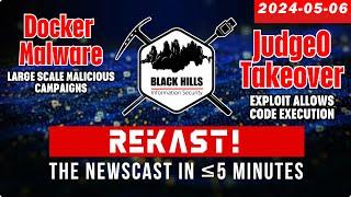 REKAST - Talkin Bout infosec News 2024-05-06 #infosecnews #cybersecurity #podcast  #podcastclips