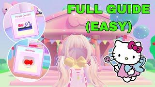 50th ANNIVERSARY MUSEUM FULL GUIDE WITH OBBY  Roblox My Hello Kitty Cafe  Melobnny
