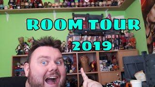 My Toy Collection Room Tour Vlog 2019 Update - Star Wars Marvel Disney Pop Vinyls DC Comics