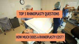 How Much Does Rhinoplasty Cost? - Price of a Nose Job in 2024? #rhinoplastycost