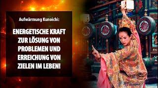 Aufwärmung Kunoichi energetische Kraft zur Lösung von Problemen und Erreichung von Zielen im Leben