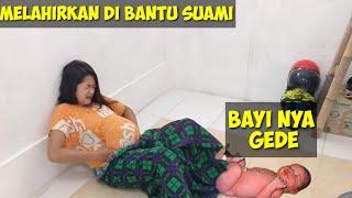 melahirkan di bantu suami