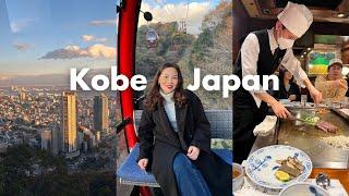 KOBE JAPAN  Day trip to Kobe — things to do Ropeway Trying out Kobe Beef 