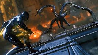 Spider-Man vs Doc Ock Boss Fight Ultimate Difficulty Spider-Man Remastered PS5
