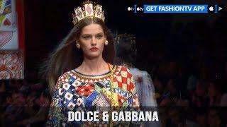 Milan Fashion Week SpringSummer 2018 - Dolce & Gabbana  FashionTV