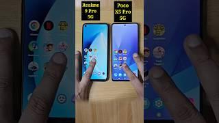 Poco X5 Pro 5G Vs Realme 9 Pro 5G Speed Test Comparison 