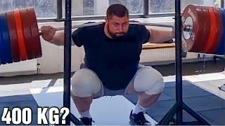 Can Lasha Squat 400 Kg?