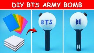 How to Make BTS ARMY BOMB  DIY BTS Army Bomb  DIY BTS Light Stick