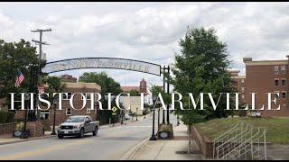 WALKING Main Street of Historic Downtown Farmville VA