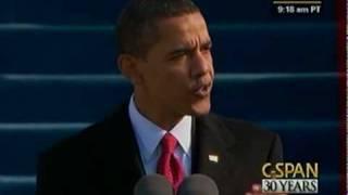 C-SPAN President Barack Obama 2009 Inauguration and Address