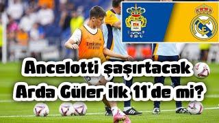  Real Madrid - Las Palmas maçı ne zaman?Arda Güler oynayacak mı? #ardagüler