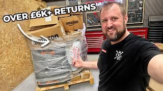 I Bought an Amazon Returns Pallet for £300 to Find Weird Tools