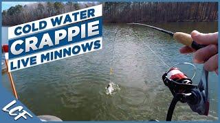  How to catch Winter Crappie using live minnows