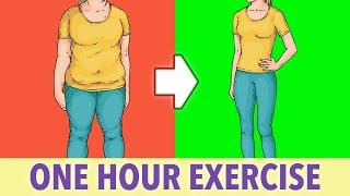 Full Body Fat Burn One Hour Exercise At Home