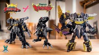 DX Dark Kyoryujin ver. FA เล่นกับ Black KingOhger  เข้ากันได้ดี รักดำใช่เลย  Robocafe x Kyozaki