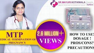 MTP Abortion Kit एमटीपी एबॉर्शन किट की जानकारी - Use करने का सही तरीका- Gynecologist in Jaipur