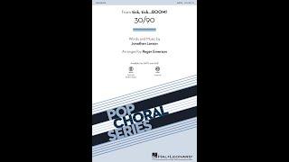 3090 from tick tick... Boom SATB Choir - Arranged by Roger Emerson