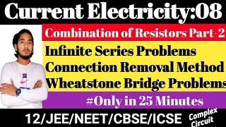 Combination of resistors Part-2Complex partCurrent electricity0812thJEENEET