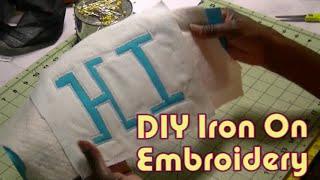 Make Your Own Embroidered Applique For Free