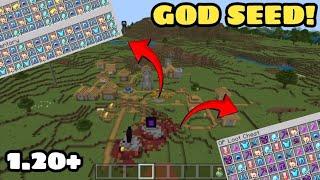 God Seed in Minecraft for Bedrock and Pocket edition l version 1.20+