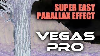 Super Easy Parallax Effect 2D to 3D Effect in Vegas Pro any version