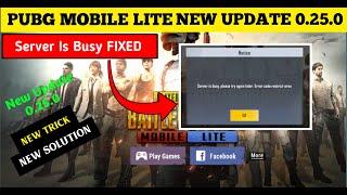 How To get  Solve  Pubg Mobile Lite Server Is Busy Please Try Again Later Problem pubg lite 2023