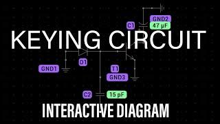 Amp Building Concepts - RF Keying Circuit Interactive Diagram