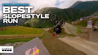 GoPro Best Slopestyle Run Tobey Miley destroys the Slopestyle Line at Swatch Nines 2024