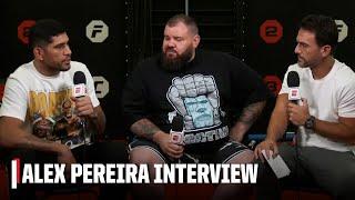 Alex Pereira talks #UFC303 fight with Jiri Prochazka changing a tire on the way & more  ESPN MMA