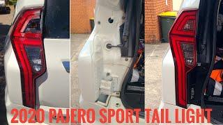 2020 Pajero Sport Tail Light repair