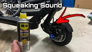 HOW to FIX Squeaking Suspension on ANY Electric Scooter -4K60