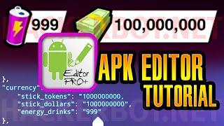How to Hack all Android Games using APK Editor  How to Mod any Game APK Tutorial 2024