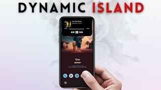 DYNAMIC ISLAND For Android  Works on Any Phone