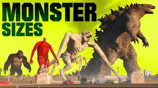  MONSTER SIZES ► First person view