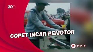 Heboh Pencopet Incar Pengendara Motor di Pulogadung Begini Aksinya