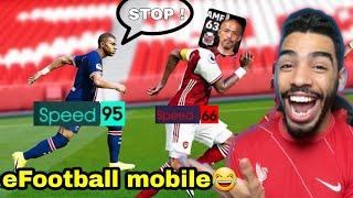 I MADE A TEAM OF THE SLOWEST  PLAYERS IN eFootball mobile and WON an online game 