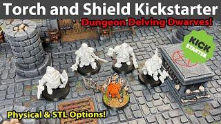 Torch and Shield Kickstarter by Grimskald Games