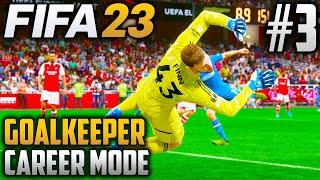 FIFA 23  Career Mode Goalkeeper  EP3  I DIDNT SAVE IT...BUT I DID? UEFA
