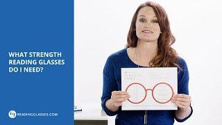 What strength reading glasses do I need?