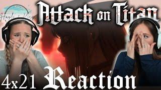 From You 2000 Years Ago  ATTACK ON TITAN  Reaction 4x21