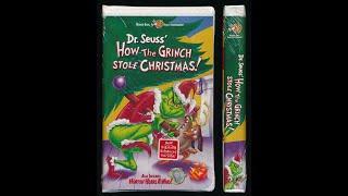 Opening To How The Grinch Stole Christmas 1966 2000 VHS - Reversed