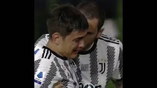 Dybala crying at his Juventus farewell