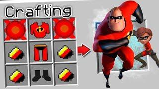 CRAFTING THE INCREDIBLES IN MINECRAFT?