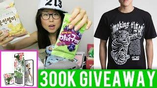 300K Subscriber Giveaway International Prizes too