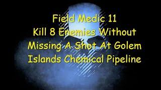 Ghost Recon Breakpoint  Medic 11  Kill 8 Enemies Without Missing - Golem Islands Chemical Pipeline