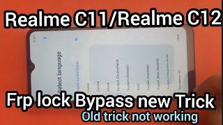 Realme C11C12 Frp lock Bypass Without Pc New trick update old trick not working