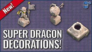 Super Dragon Spotlight Decorations - March 2024  Clash of Clans