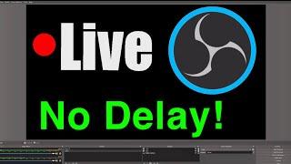 OBS STUDIO HOW TO REMOVE STREAM DELAY New FIX